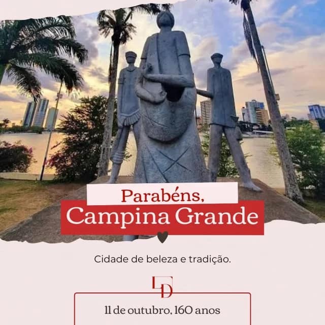 Parabéns, Campina Grande! Cidade acolhedora que fez parte da minha história profissional e pessoal. Tenho muito amor por esse pedaço de chão. ❤️
Nas fotos a seguir temos um pouco da minha trajetória em Campina:
1) Meu primeiro estágio no escritório do meu coração, Ramos Advocacia. Sob a mentoria do meu primo Paulo e sua esposa Olindina. Foi minha primeira escola na advocacia. (E continua sendo, até hoje).
2) Meu segundo estágio, na Procuradoria Federal (AGU). Foi onde minha paixão pelo Direito Previdenciário foi despertada.
3) Apresentação do meu Trabalho de Conclusão de Curso. Tema: Direito ao Esquecimento e o conflito de princípios. Nota: 10.
4) Parque do Povo. Maior São João do Mundo. Onde eu e meu esposo nos apaixonamos. 🤭
5) Era meu sonho cursar e me formar na Faculdade de Direito da UEPB, em Campina, pela tradição e prestígio do curso. Sonho realizado. ✅
6) Recebimento da carteira da Ordem, na casa do Advogados em Campina. Lugar muito especial para mim. 
7) Thiaguinho na sua primeira posse como servidor público. Tinha que ser aonde? Na Universidade Federal de Campina Grande, claro. Onde ele cursou e se formou em Engenharia Elétrica, inclusive.
8) Nomeação dos membros da comissão de Direito Previdenciário da Subseção de Campina Grande. Orgulho de ter feito parte e contribuir nas discussões e pautas da Advocacia na nossa área de atuação.
9) Enfim, despedida da nossa casinha em Campina. Onde fomos imensamente felizes. Mas precisamos nos mudar para alçar novos voos. 
Por essas e outras, gratidão, Campina!!! Continue crescendo e se desenvolvendo, pois assim como eu, muitas pessoas tiveram parte da sua história vivida em seu solo. 💖🌷 #ldadv